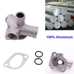 Aluminium Coolant Flange Hose Pipe Connector For AUDI A4 Avant B5 8D Wagon VW Passat Variant 1994-2001 050121132A 050 121 133C