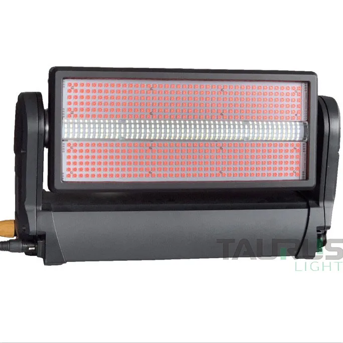 DMX 1000W lampu strobo RGBW, pencahayaan luar ruangan baru