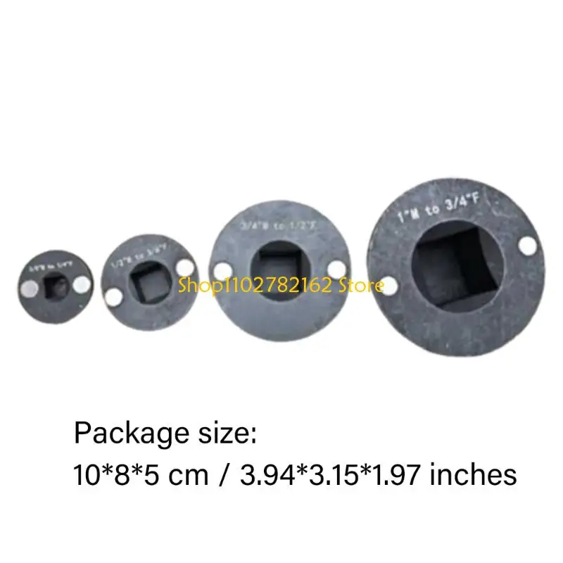 Fotografia 7: Adaptador rolamento liga metal tratado termicamente 547b, adaptador veículo 1/4 polegadas a 3/8 polegadas para