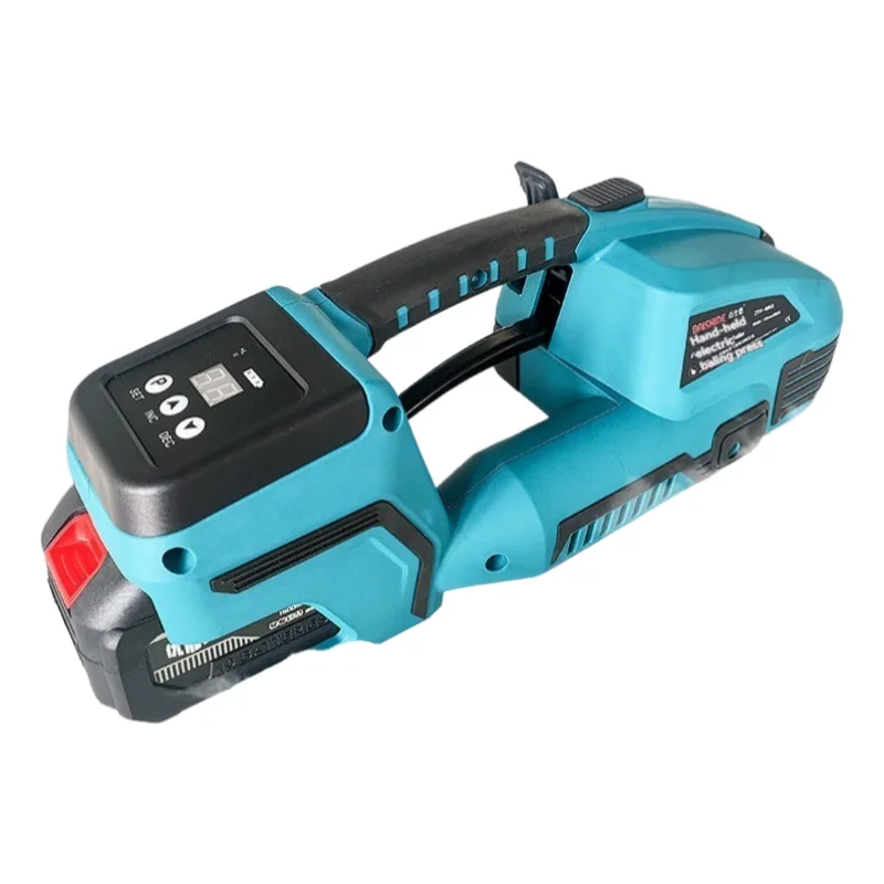 Cordless Portable Automatic Strapping Baling Machine For Plastic Steel Straps Logistics Packaging Hand Tool