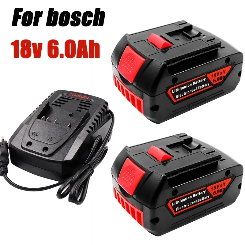 

NEW 18V 6000mAh Ersatz Batterie für Bosch 18V Professionelle System Cordless Werkzeuge BAT609 BAT618 GBA18V80 21700 Zelle