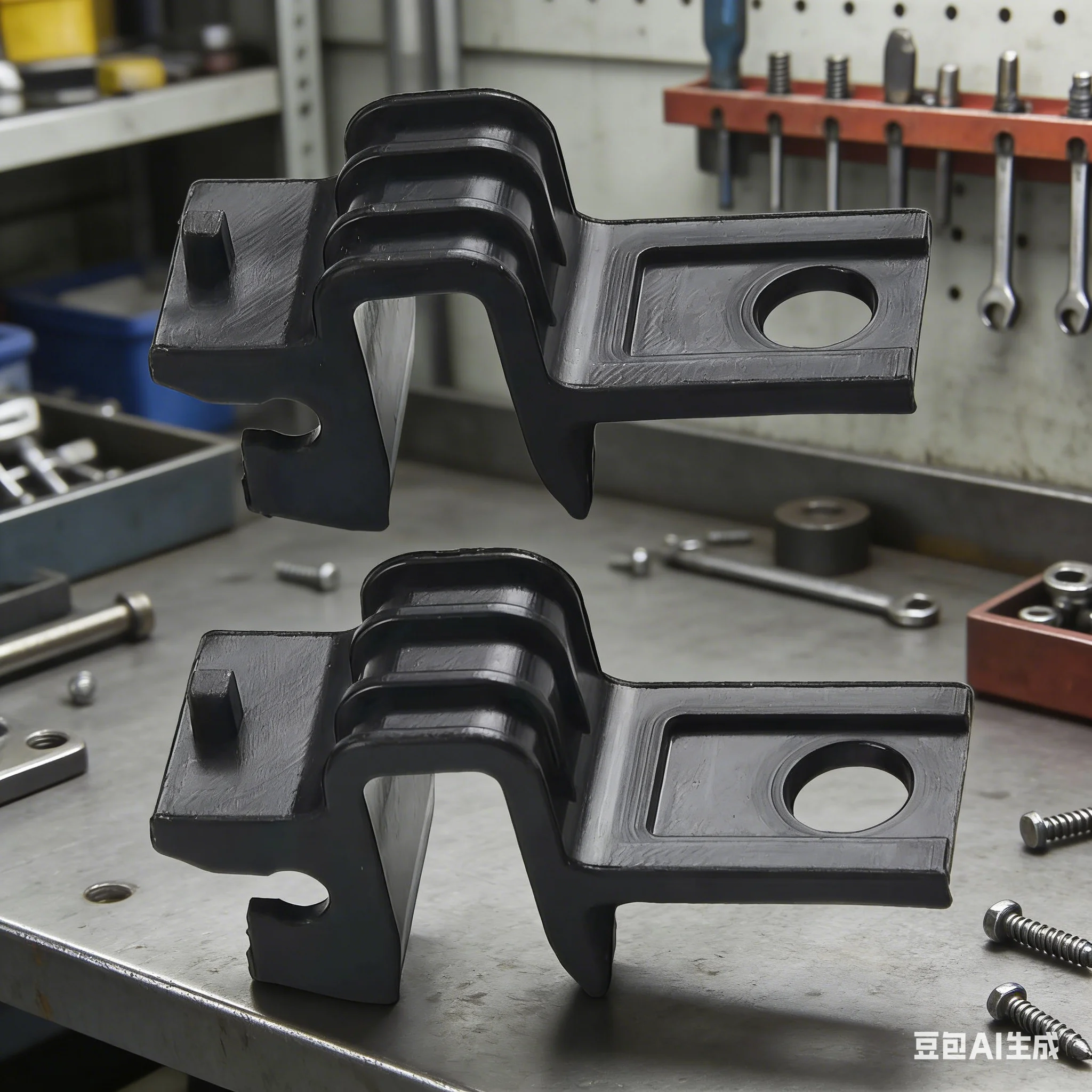 

2 шт. верхних кронштейнов для крепления изолятора радиатора 4678000AA для Chrysler, Ram C/V, Dodge, Grand Caravan 2008-2018 гг.