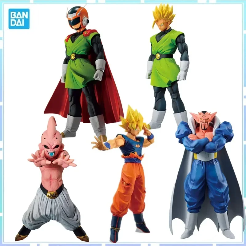 

Bandai Original Action Figures Anime Dragon Ball Z Ichiban KUJI Dabura Son Gohan Majin Buu Son Goku Model Collectible Toy Figure