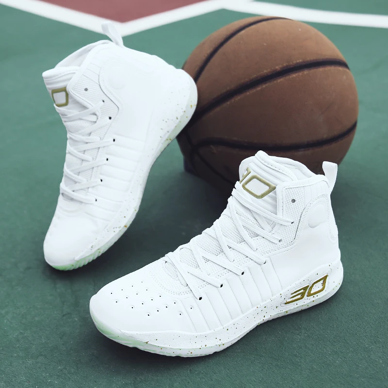 2023 New Basketball Shoes Men High Top Sneakers for Boys Basket Shoes Anti-slip Women Trainers High Quality Outdoor Sports Shoes