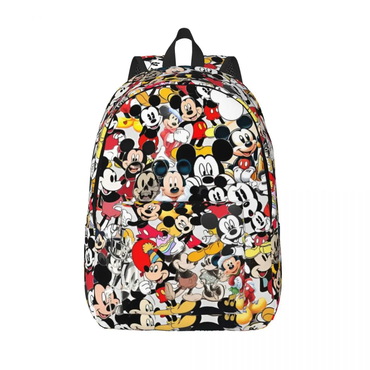 

Mickey Mouse Doodle Graffiti Backpack University Backpacks Male Kawaii High School Bags Design Breathable Rucksack