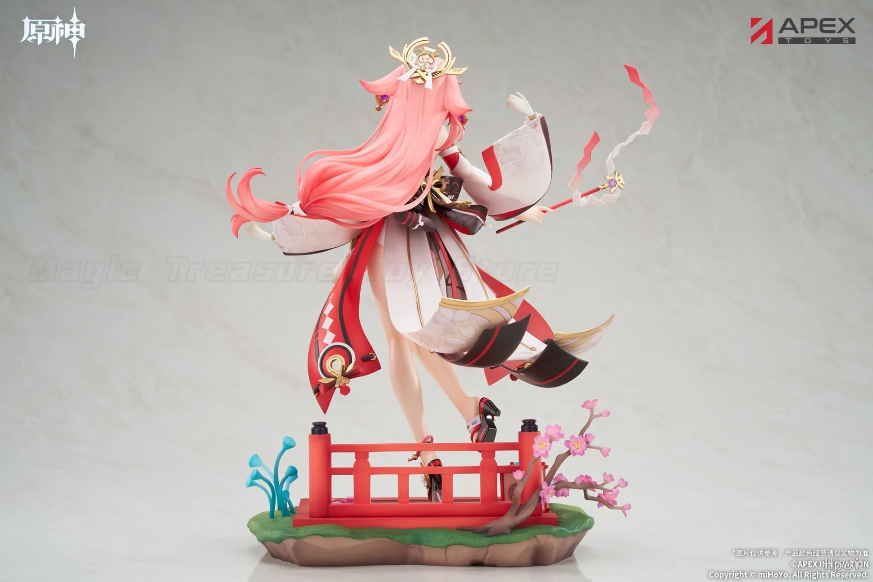 【In stock】H28CM APEX-TOYS MiHoYo Genshin Yae Miko 1/7 Scale