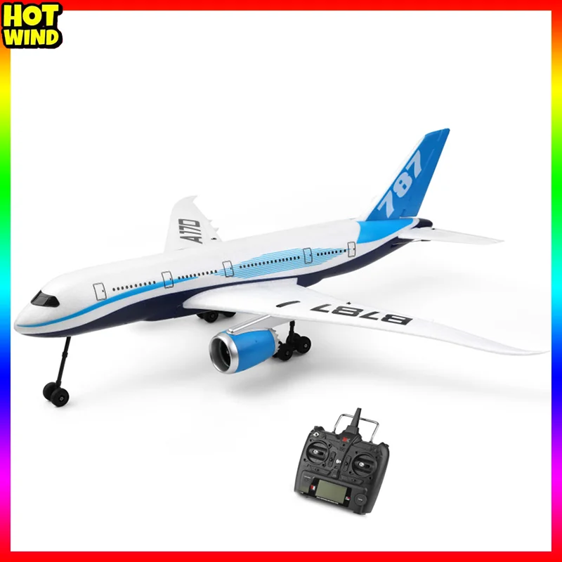 Wltoys-Xk A170 محاكاة RC الطائرة ، جهاز التحكم عن بعد ، طائرة شراعية الجناح الثابتة ، ثلاثية الأبعاد ، وضع 6G ، نموذج الطائرة ، لعبة هدية