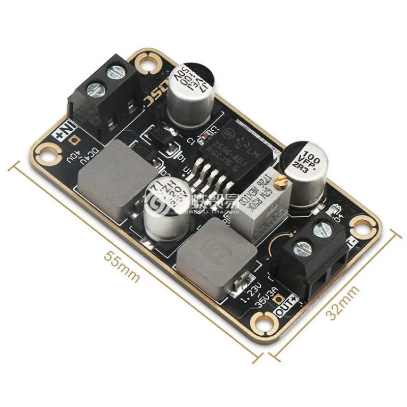 DC-DCDC Adjustable Voltage Reduction Power Supply Module 12V24VTurn12V5V3.3V 3AVoltage stabilizing board