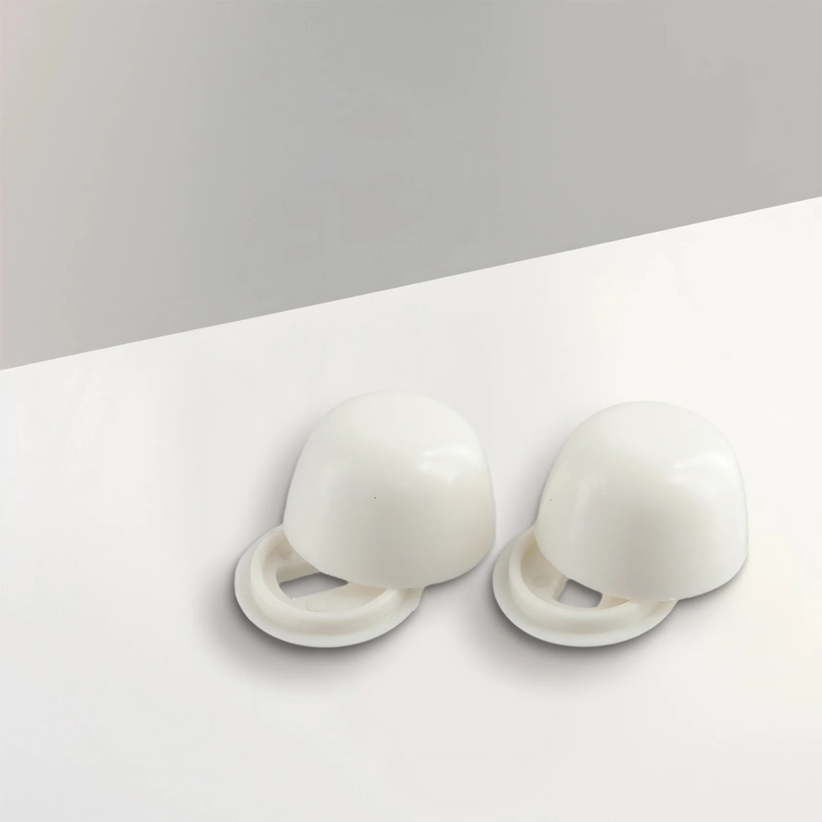 Screw Bolt Cover Stinkpot Toilet Anchor 1.38X1.38X0.79in 2 Pair Of 3.50X3.50X2.00cm Bolt Cover For Home Plastic