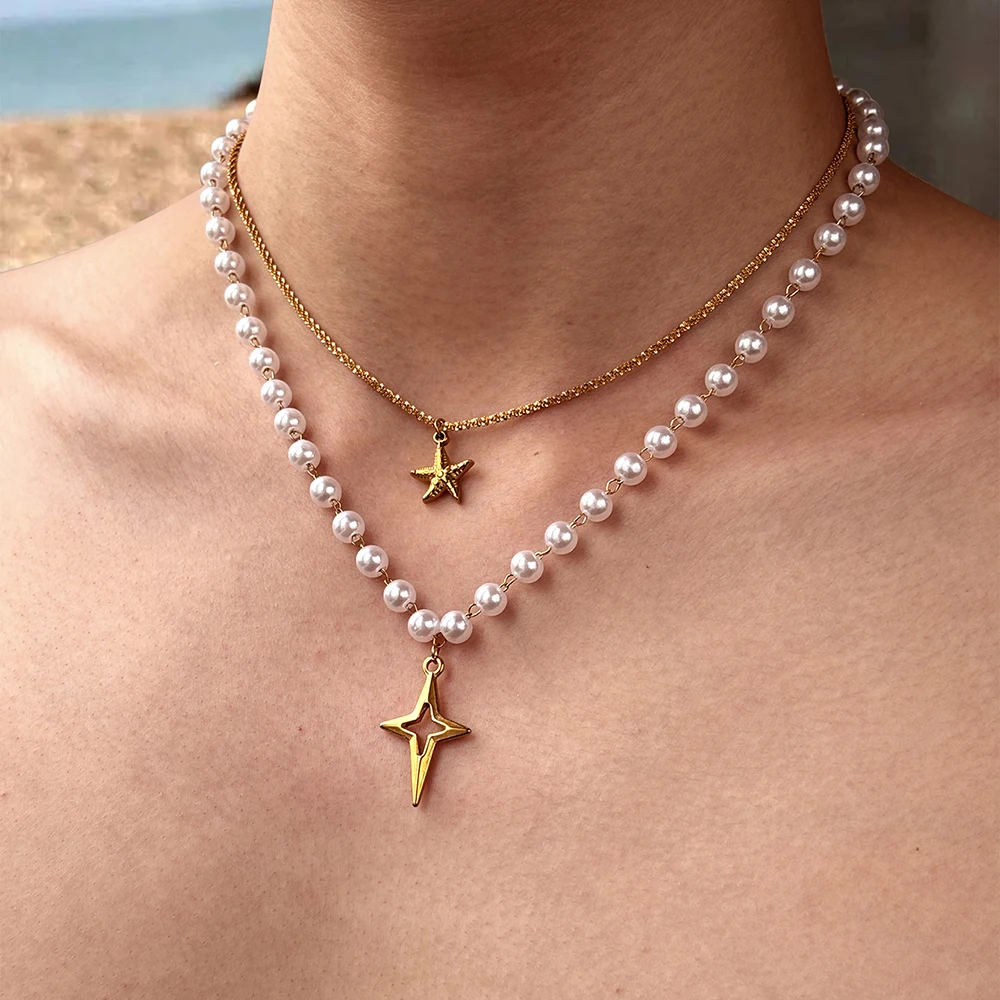 Ожерелье Aepede из нержавеющей стали, изысканное модное ожерелье с подвеской, женские ювелирные изделия, повседневное сочетание