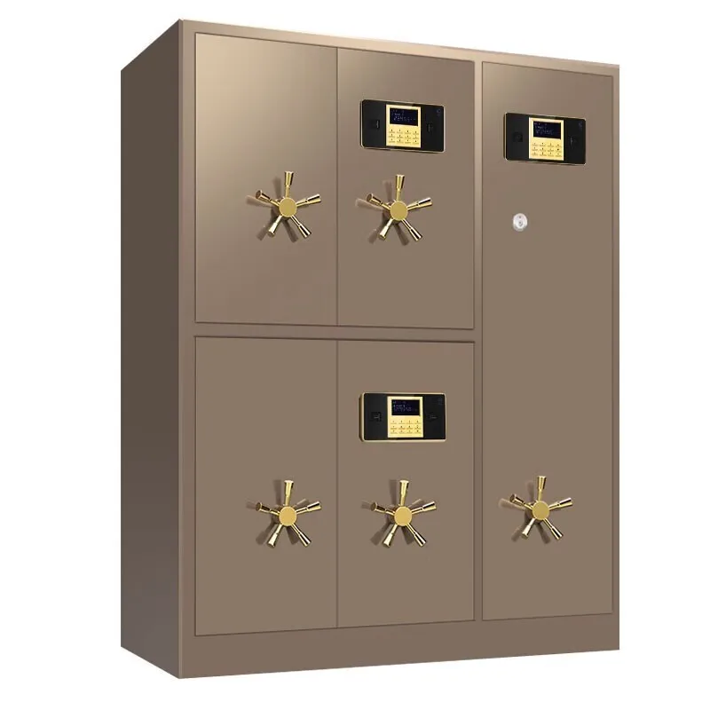 

Safe commercial height 1.8 meters electronic password door large office safe box five doors