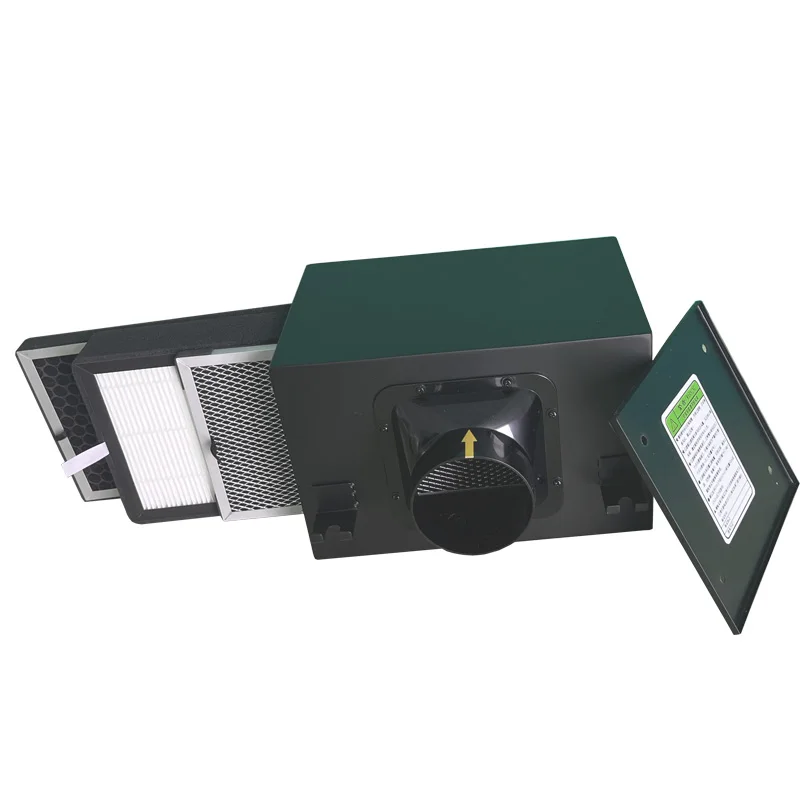 

Энергосберегающий вентиляционный фильтр свежего воздуха, автоматизация системы подачи воздуха, 100/150/200/250 мм, воздушный фильтр с угольным фильтром, воздушная коробка