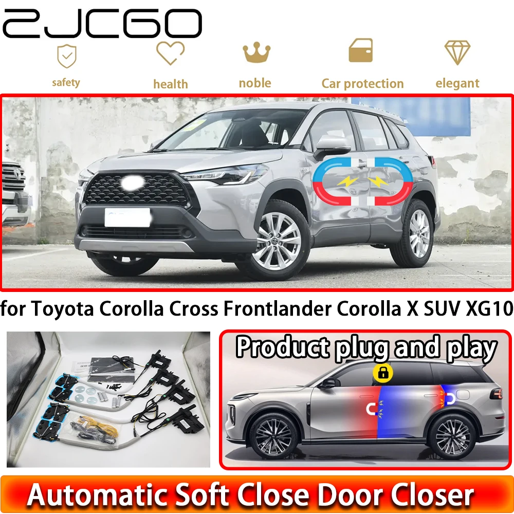 for Toyota Corolla Cross Frontlander Corolla X SUV XG10 Soft Close Door Kit Power Closing Latch System Auto Pull Door Easy Close