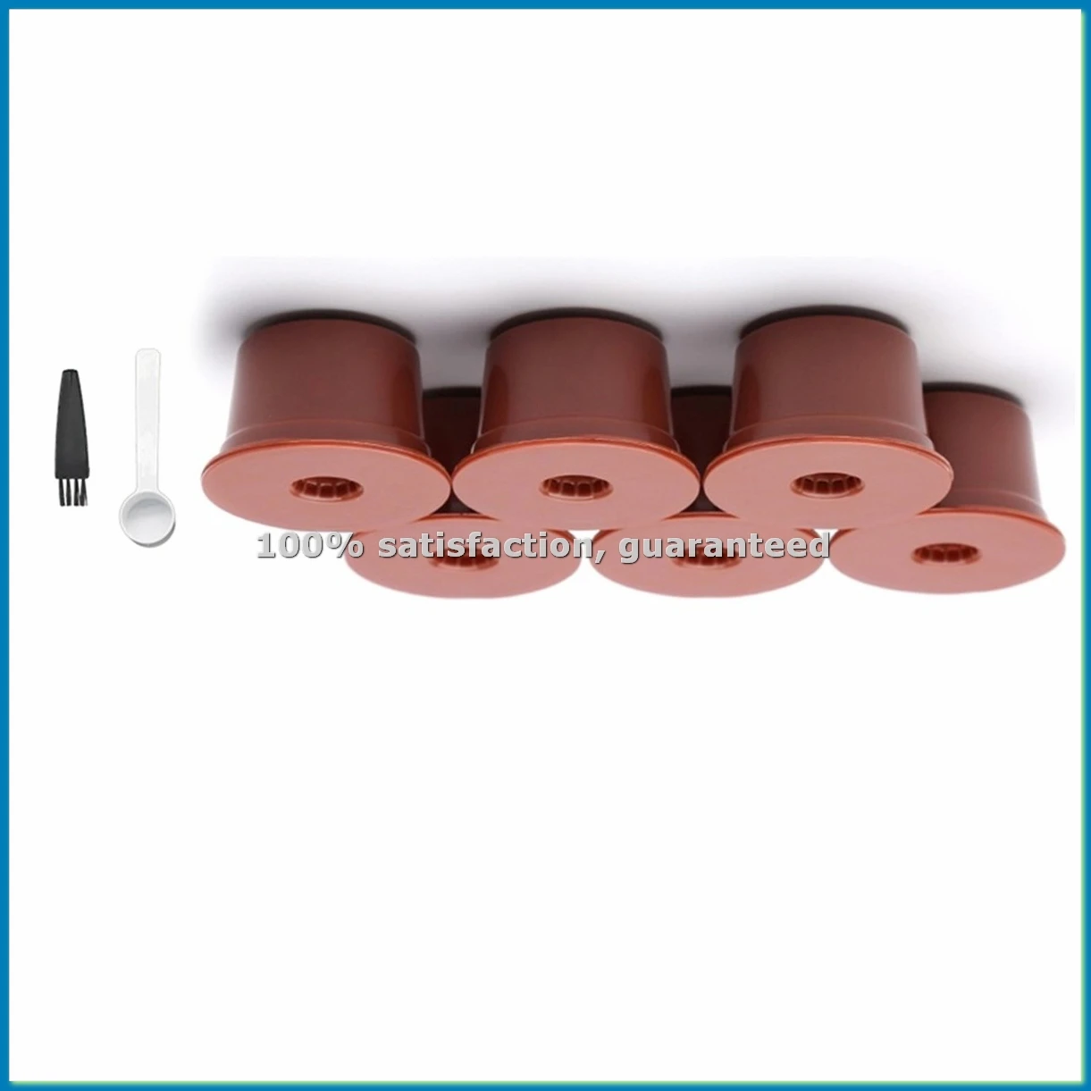 

6 многоразовых капсул для кофе для Caffitaly S21 S22, многоразовые пластиковые кофейные капсулы пищевого класса, модель A07G