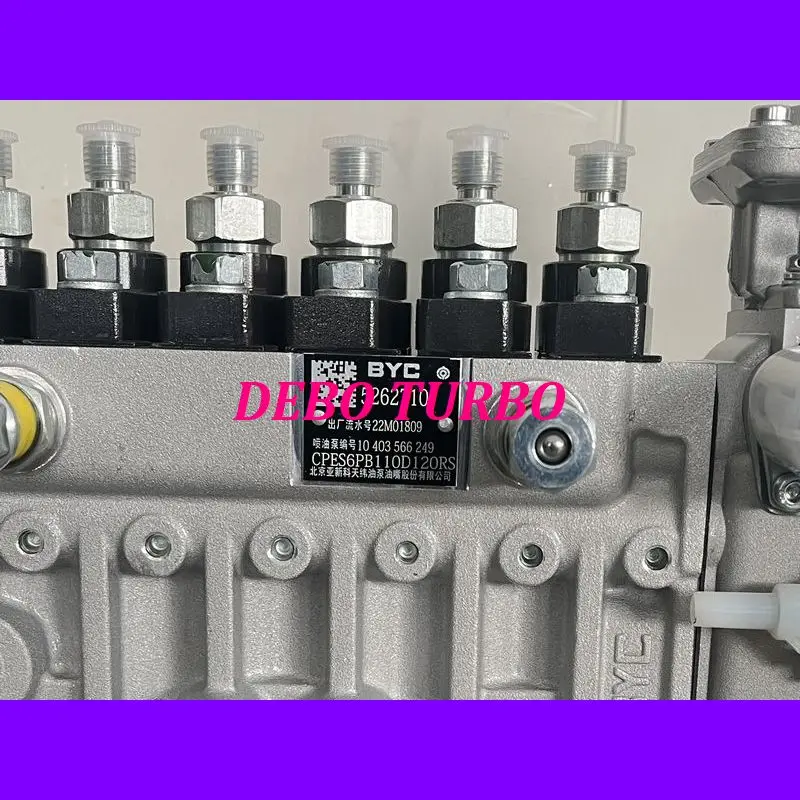 NEW GENUINE BYC CUMMINS 6BT 5.9L 150HP INJECTION PUMP  5262710 CPES6PB110D120RS for Komatsu PC200-6 PC200-7 excavator