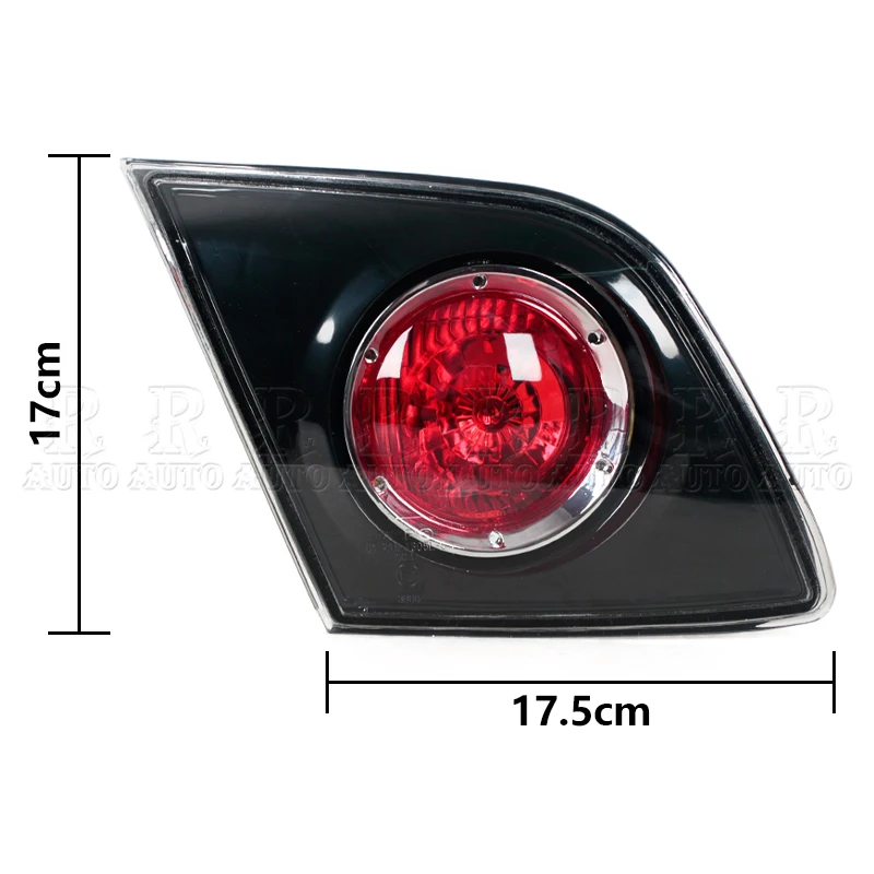 Montaje de luz trasera para Mazda 3 BK Hatchback 2004-2010, luz de señal de giro trasera, lámpara de freno, accesorios de coche 216-1984L-UQ