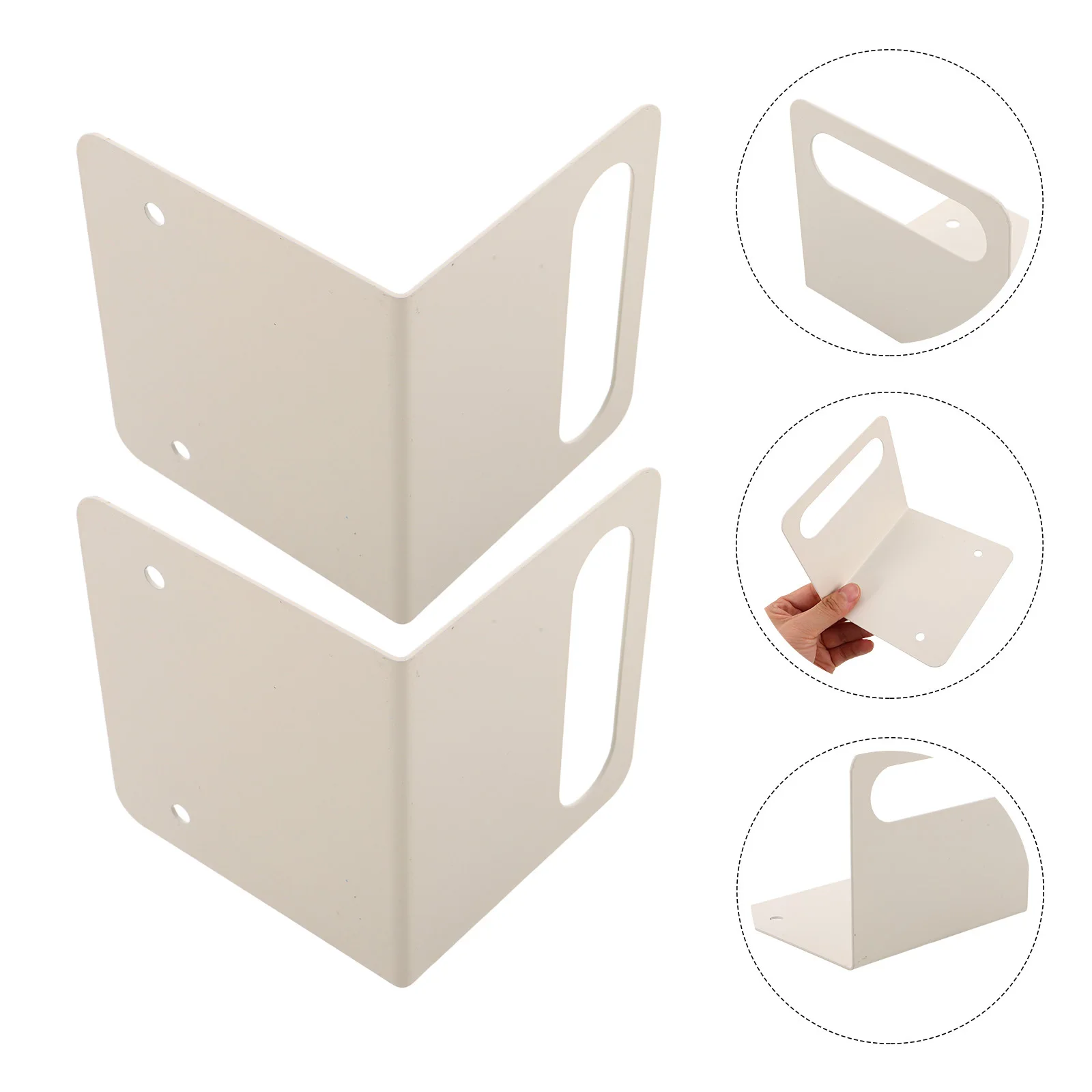 

2Pcs Mattress Anti-Slip Retainer - Wooden Bed Stabilizer No Drill Design for Secure Mattress Positioning and Bed Frame
