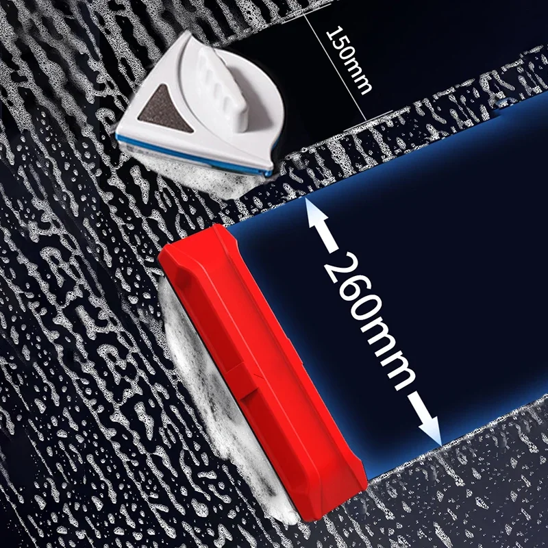 Extended Magnetic Window Cleaner Household Double Layer Glass Cleaner Double-sided Glass Cleaning Tool For High-rise Buildings