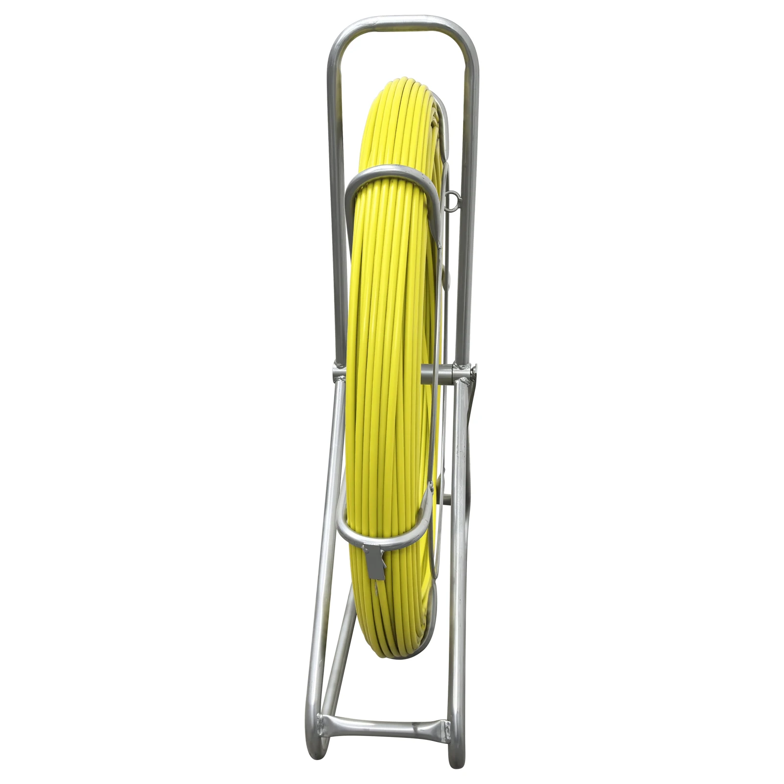 8mm Fish Tape Continuous Fiberglass Wire Cable Running Rod Duct Rodder Fishtape Puller with Brake 100m/328ft Length