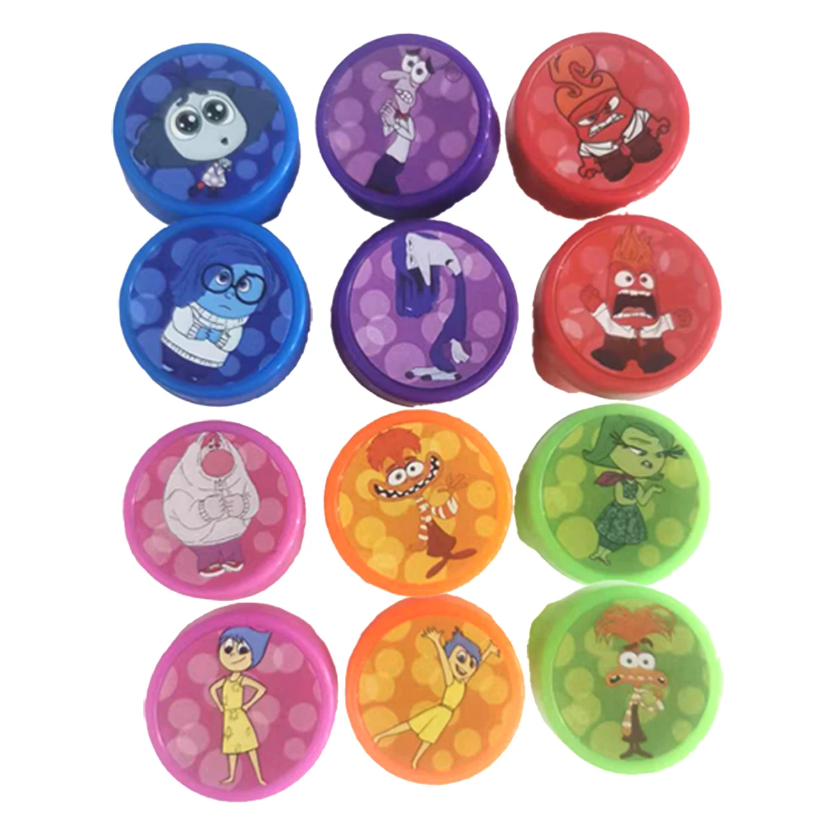 Inside Out Party Favors Stickers Seal Stamps Slap Bracelets Christmas Stocking Fillers Gifts Bag Birthday Party Gifts