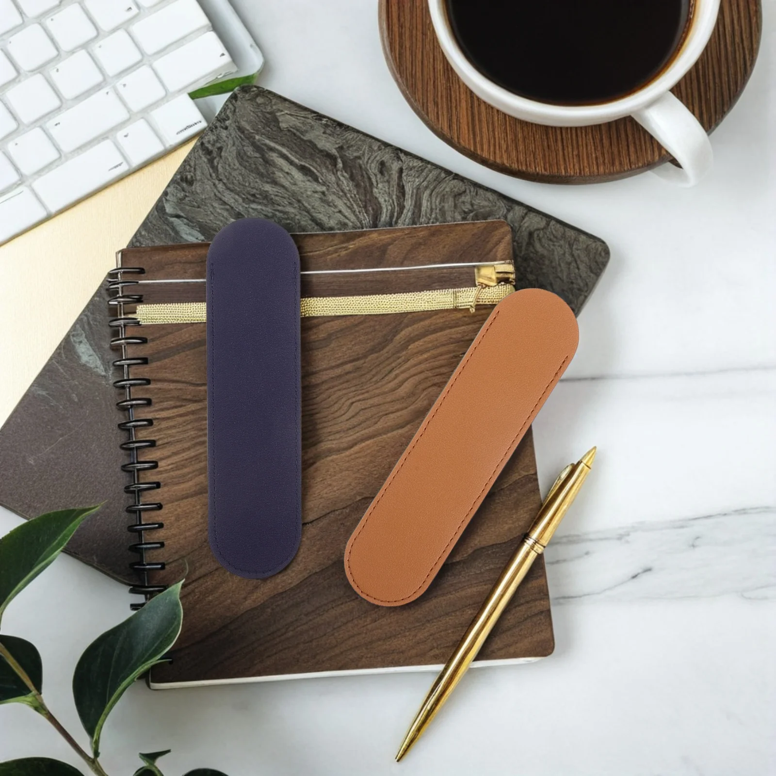 

14 Pcs Pen Case Journal Holder Bags Ballpoint Sleeve Journaling Pouch Notebook Band