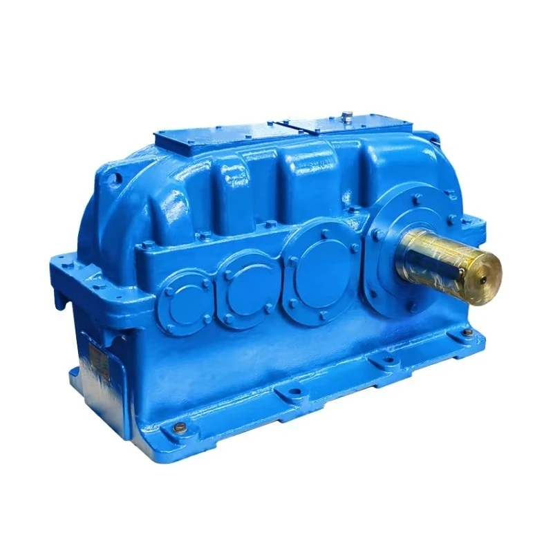 Cylinder spiral bevel gear electric reducer gearbox for grinding machine