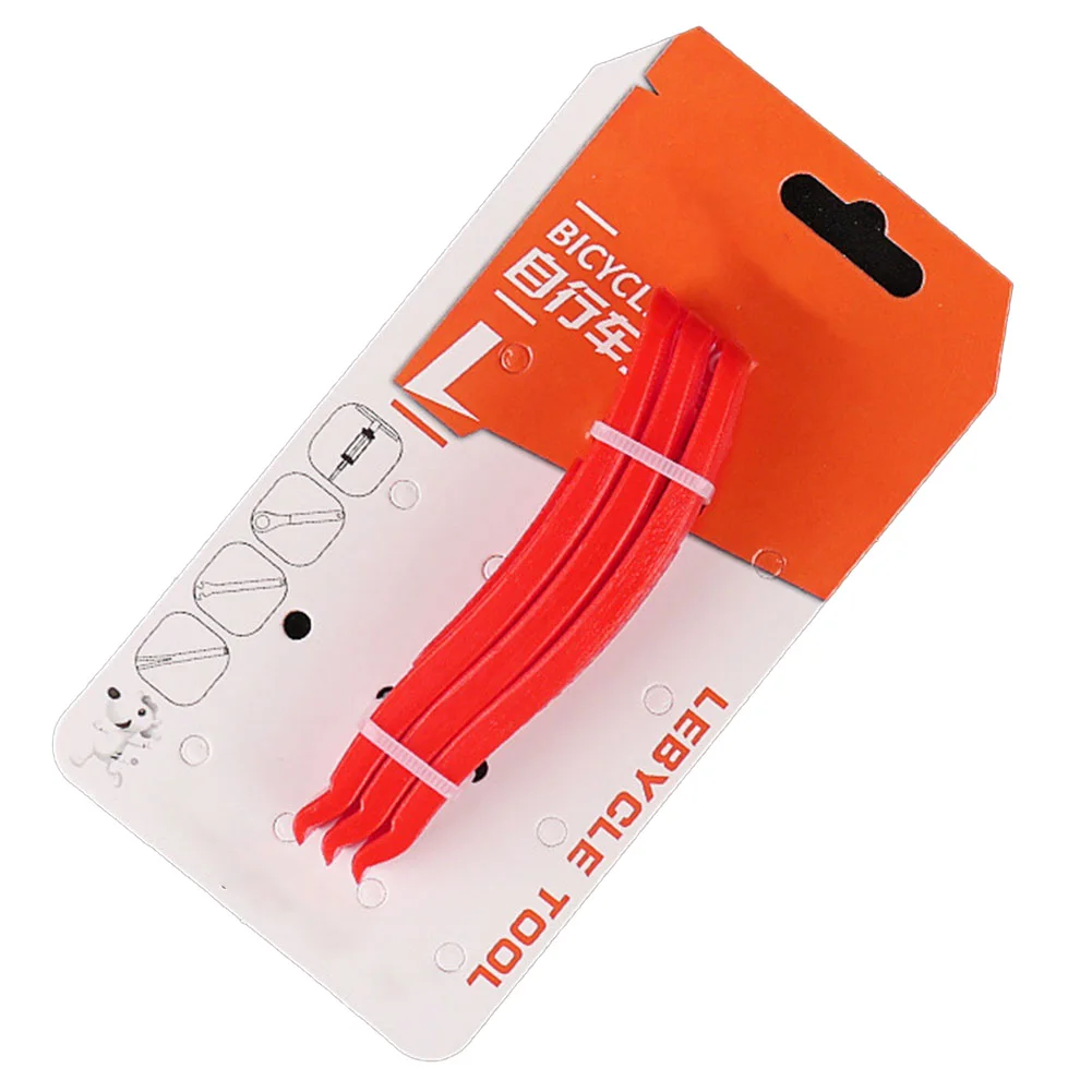 Brand New High Quality Material Tire Lever Road Bike Orange Mountain Bike Pack Of 3 Professionally Tire Repair Tool