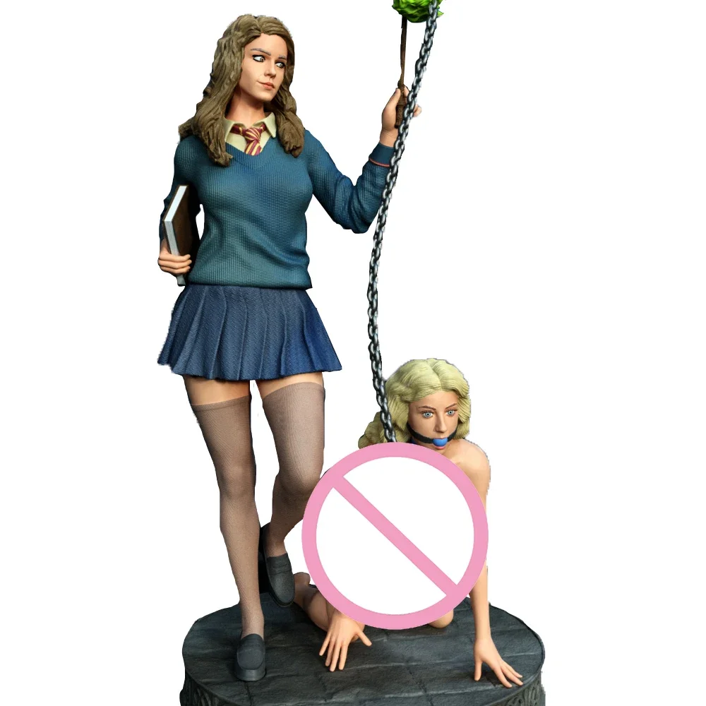 Witches figura de resina en miniatura 1:24, Kit de modelo de resina, Kit de modelo de plástico sin pintar, A414