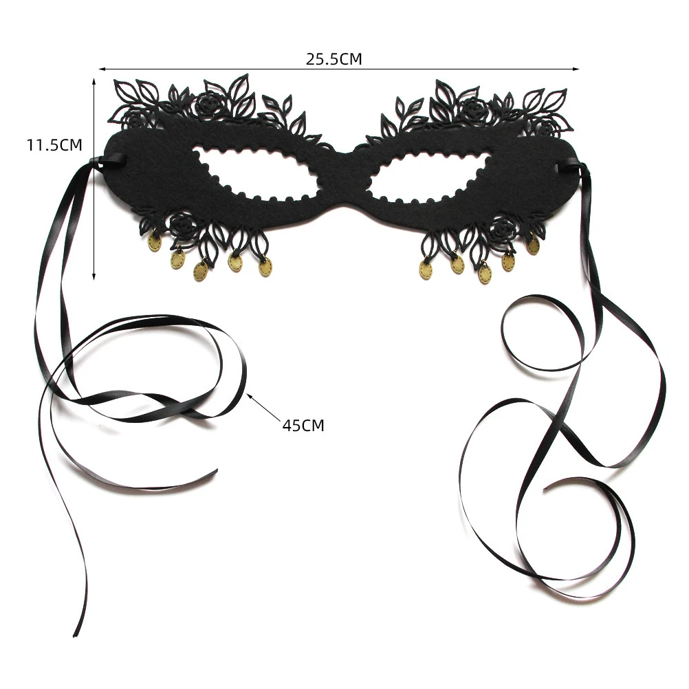

1pc Delicate Rose Mask for Dance Shows and Fancy Dress Parties Perfect Cosplay Accessory