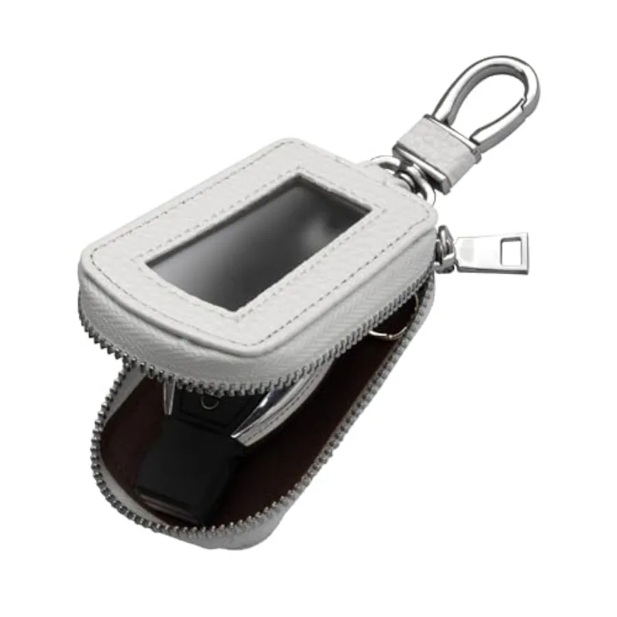 

Yuoyar Premium Leather Key Fob Case - Universal Car Key Holder