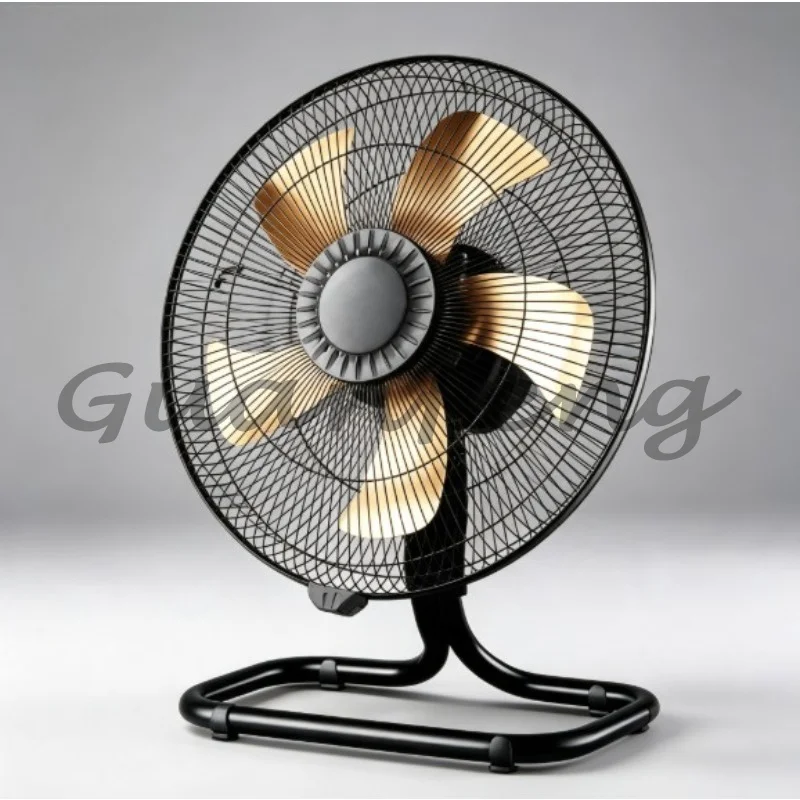 20-Inch high-power oscillating industrial floor fan, powerful electric fan for workshop and warehouse ventilation