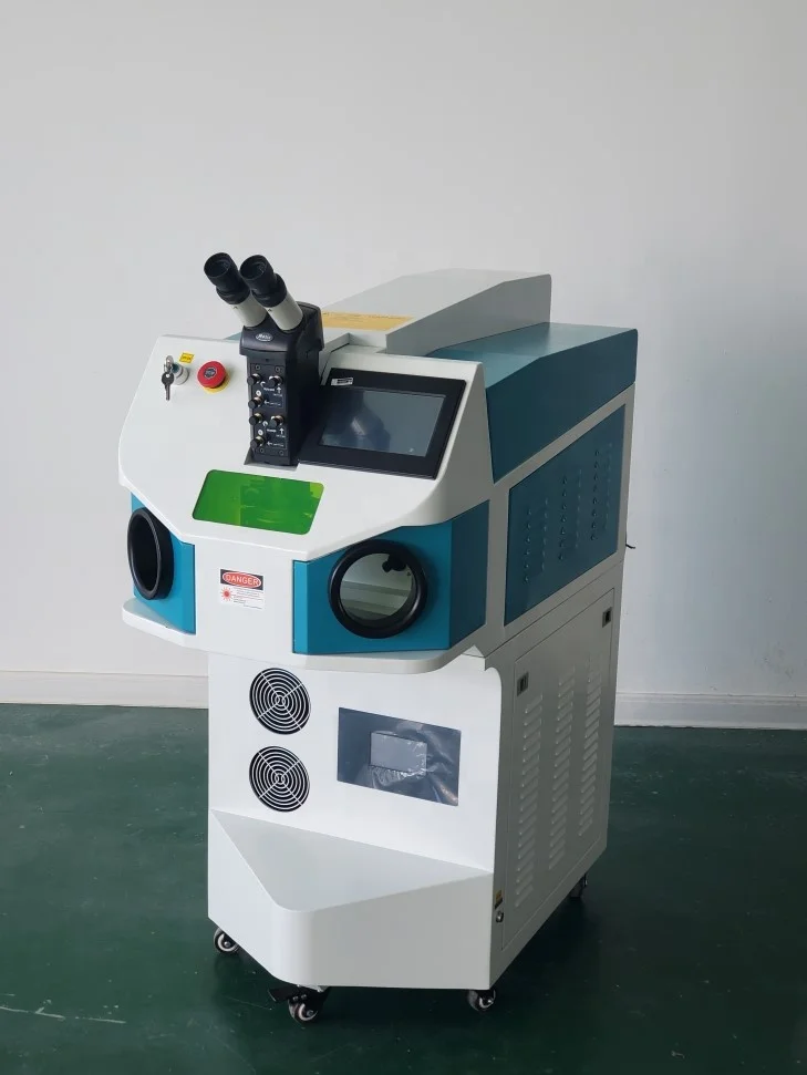 infrared spot welding machine 300W jewelry welding machine Gold Silver high quality soldering machine Inverter cooling