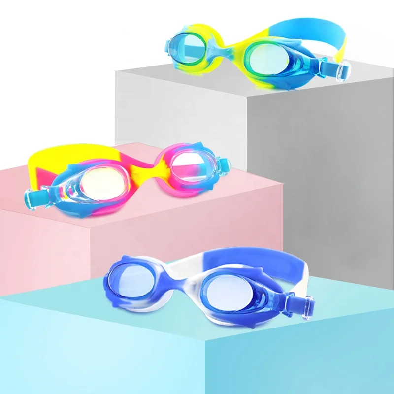 Amazon sells funny waterproof Kids swimming goggles silicone