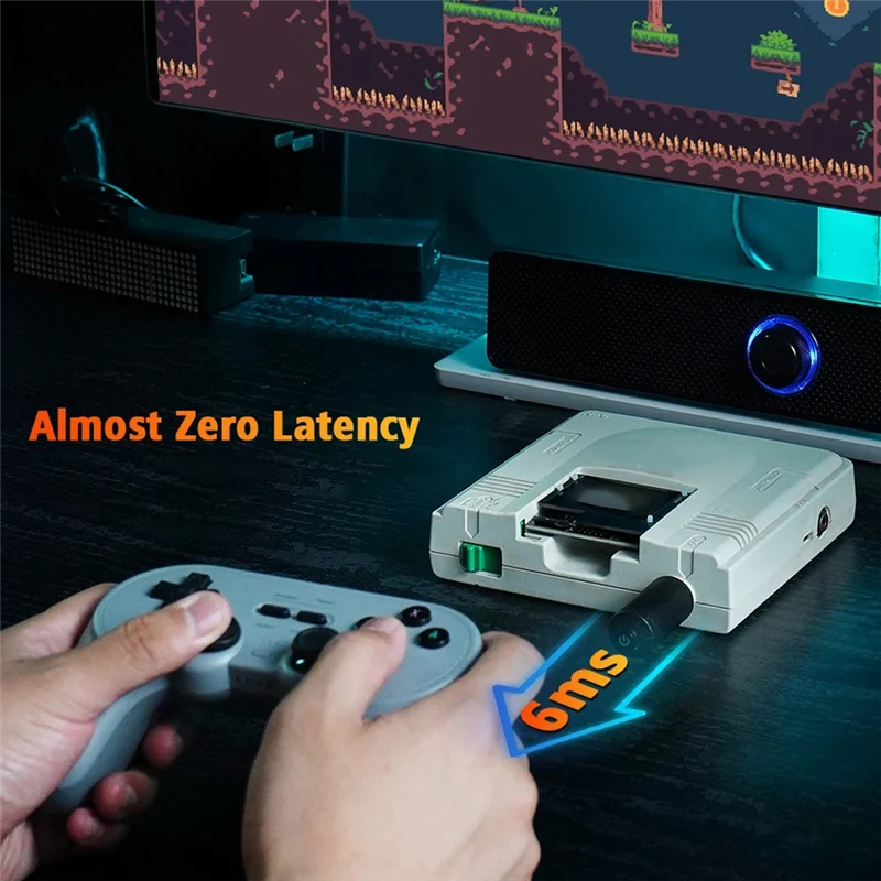 محول وحدة التحكم EF لمحول وحدة تحكم Coregrafx لمحرك الكمبيوتر لوحدات تحكم التبديل 8Bitdo