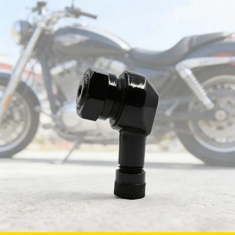 

SZCH Tubeless Tyre Valves Stem Motorcycle Tire Valves Stems Aluminum 90 Degree Wheel Tire Stem Modification Accessories