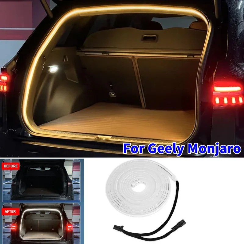 

Автомобильный задний багажник, флейта, декоративная лампа для Geely Monjaro (Plug and Play)
