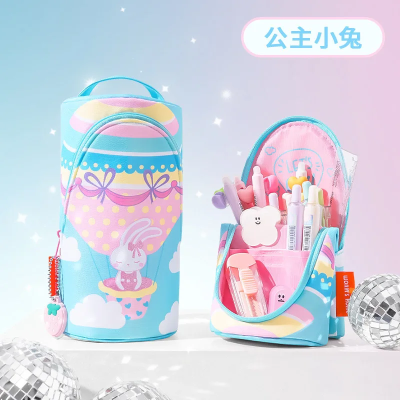 New Model Case Elementary School Students, Unique Design, Large Capacity Stationery Bag, Children's Pencil Box, High Aesthetic