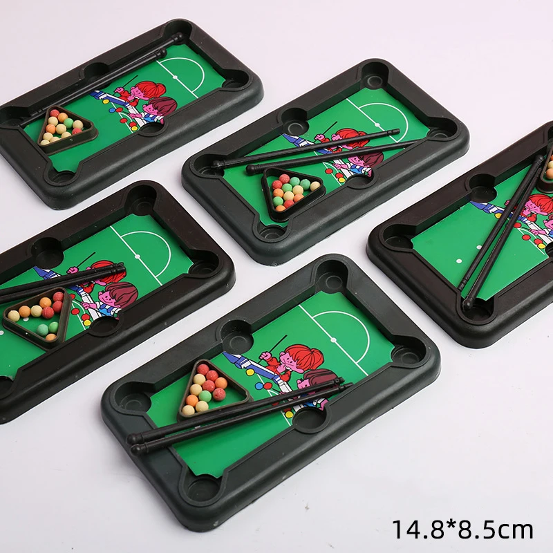 New Creative Mini Handheld Billiards Toys Family Gatherings Parent-child Interaction Playing Pool Toys Desktop Games