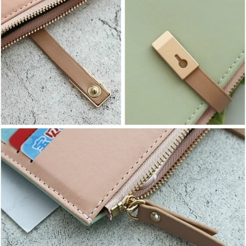 Long Women's Wallet Female Purses Tassel Coin Purse Card Holder Wallets Pu Leather Clutch Money Bag Purses