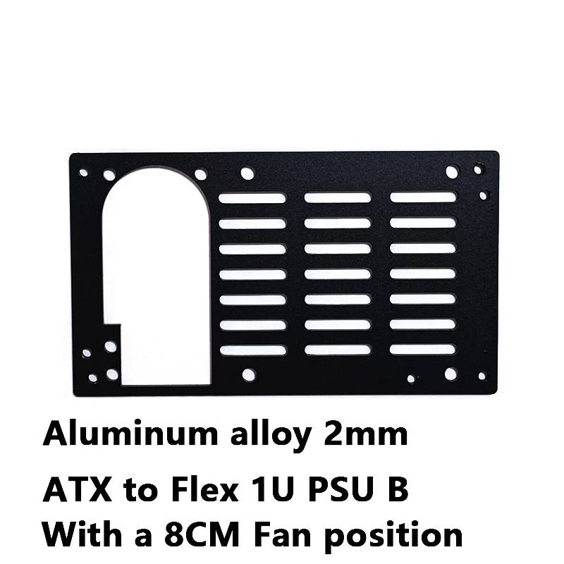 Flex 1U Naar Atx Computer Chassis Power Adapter Platealuminum Legering Vaste Plaat