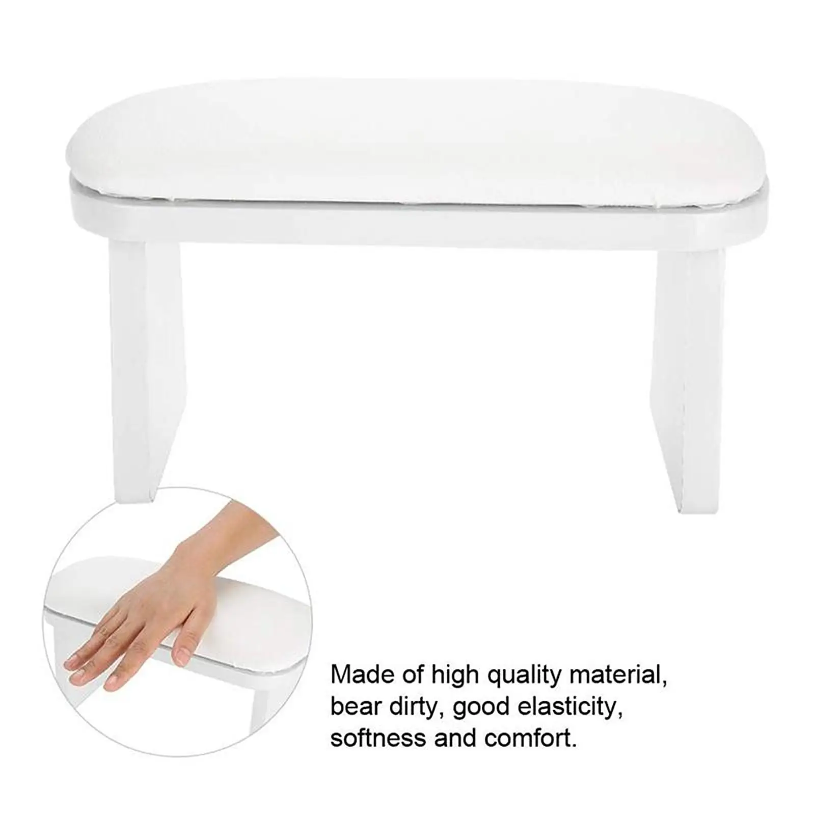 Nail Armrest pu Leather Manicure Hand Pillow Set Pro Wrestling Cushion Table