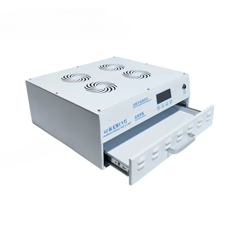 

New efficient and faster mobile phone screen repair UV curing box drying tool