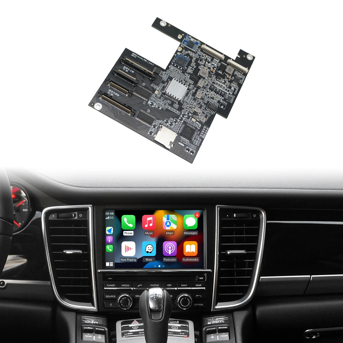 

Autoabc Wireless Carplay Android Auto interface For PCM3.1 CDR3.1 Carplay Modular screen mirror car radio for Carplay