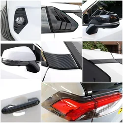 For Toyota Rav 4 Rav4 2019-2025 Car Styling Exterior Decoration Modify Carbon Fiber Color Change Protection Frame Trim Sticker