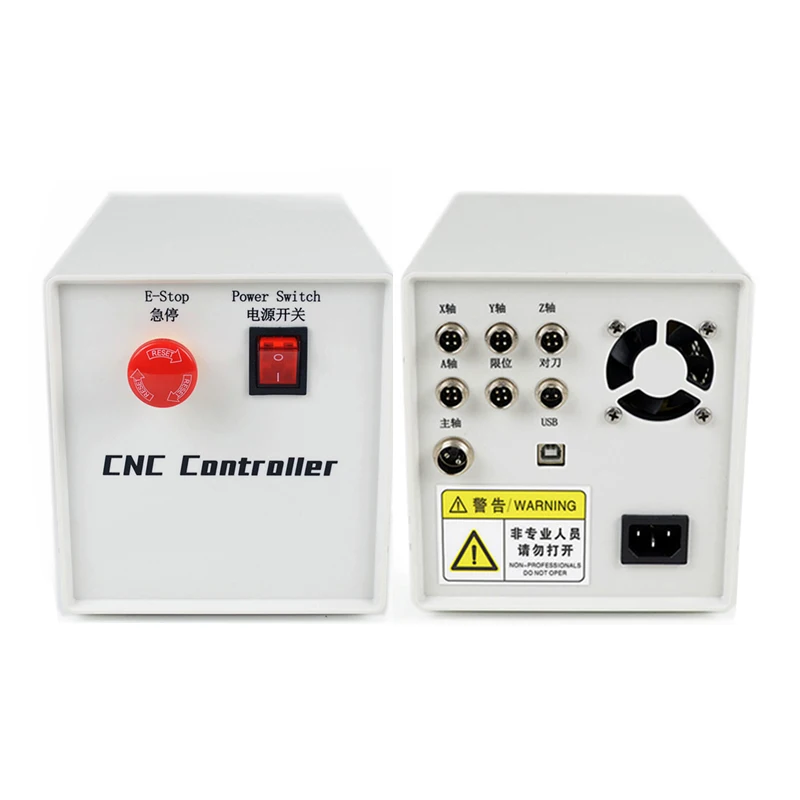 CNC Control Box 4 Axis Mach3 3Axis GRBL System for 500W 800W 1.5KW CNC Router DIY Laser Machine Upgrade