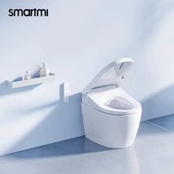 Smartmi-Tapa de asiento de inodoro inteligente 2 Pro, tapa de inodoro eléctrica, inducción automática, bidé, asiento antibacteriano, ajuste de temperatura