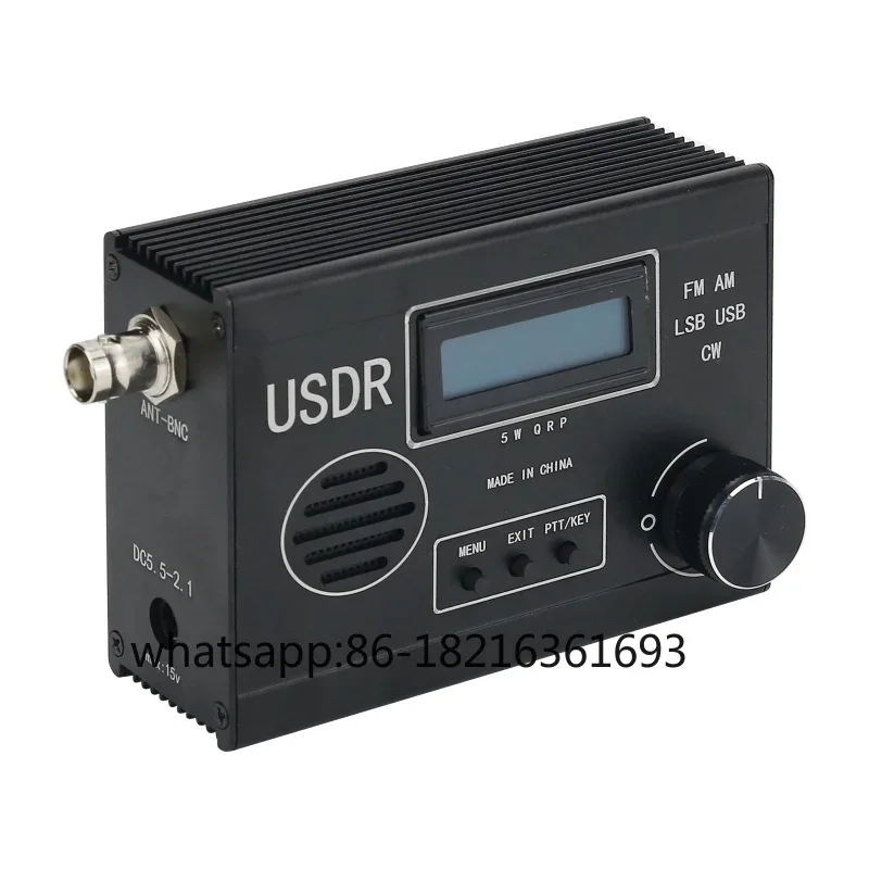 

5 Вт 8-диапазонный радиоприемник SDR FM AM LSB USB CW SDR трансивер