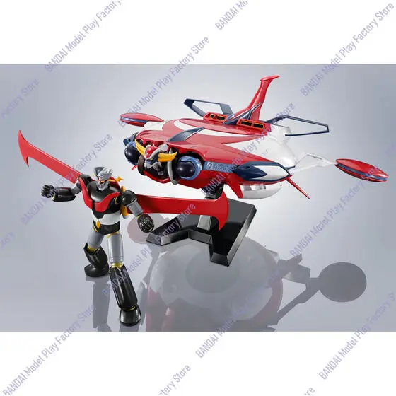 Bandai Original THE ROBOT SPIRITS Spacer&Mazinger Z de GRENDIZER U UFO Figura de Acción de Anime Robot Coleccionable Modelo Juguete Regalo Niño