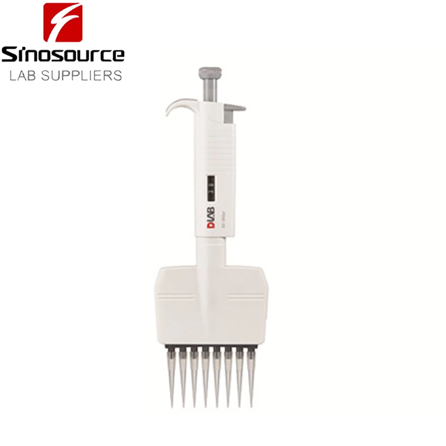 

Micro Pette PCR Lab Eight Channel Adjustable Volume Mechanical Pipette Multi Channel Pipette