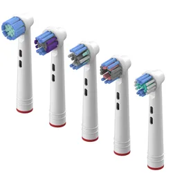Replacement Brush Heads For Oral Toothbrush -B Fit Advance Power/Pro Health/3D Excel/Vitality Precision Clean BristlesD100 D25